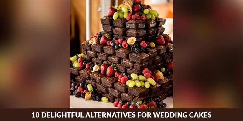 10 Delightful Alternatives For Wedding Cakes